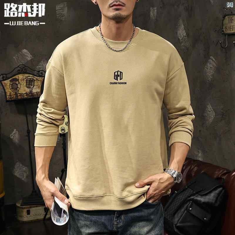 メンズ　ファッショオン　オシャレ　カジュアル　男性 厚手 コットン 3 グラム 長袖 トレーナー メンズ 秋　冬 アメリカン レトロ メンズトップス