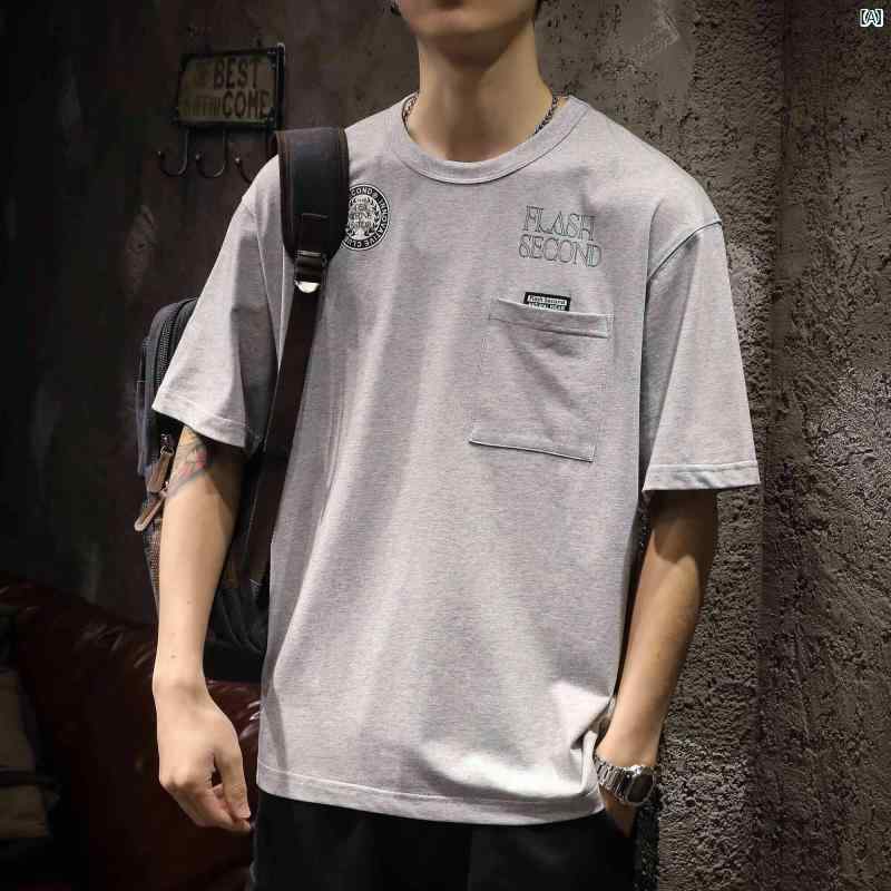 メンズ　ファッショオン　オシャレ　カジュアル　男性 半袖 Tシャツ ハイエンド 夏 たり 大きいサイズ