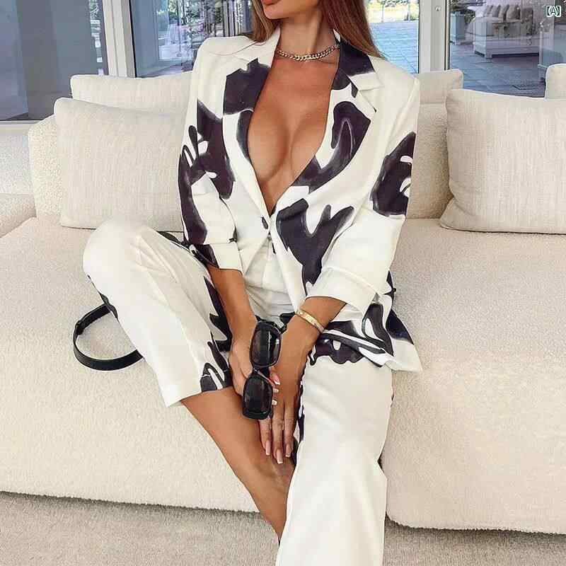 レディース レディース 外国で 異国 欧米流行り物 外国で流行り物 ヴィンテージプリント 背広 いの一番 ズボン下 刷り上げる