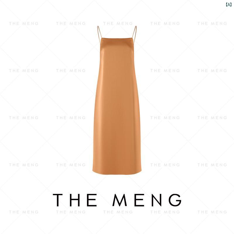 レディース レディース 流行り物 Mengmeng THEMENG Haijie Higurashi 雅びやか 後ろ側 開いた ズボン吊り ノースリーブお召しもの 夏