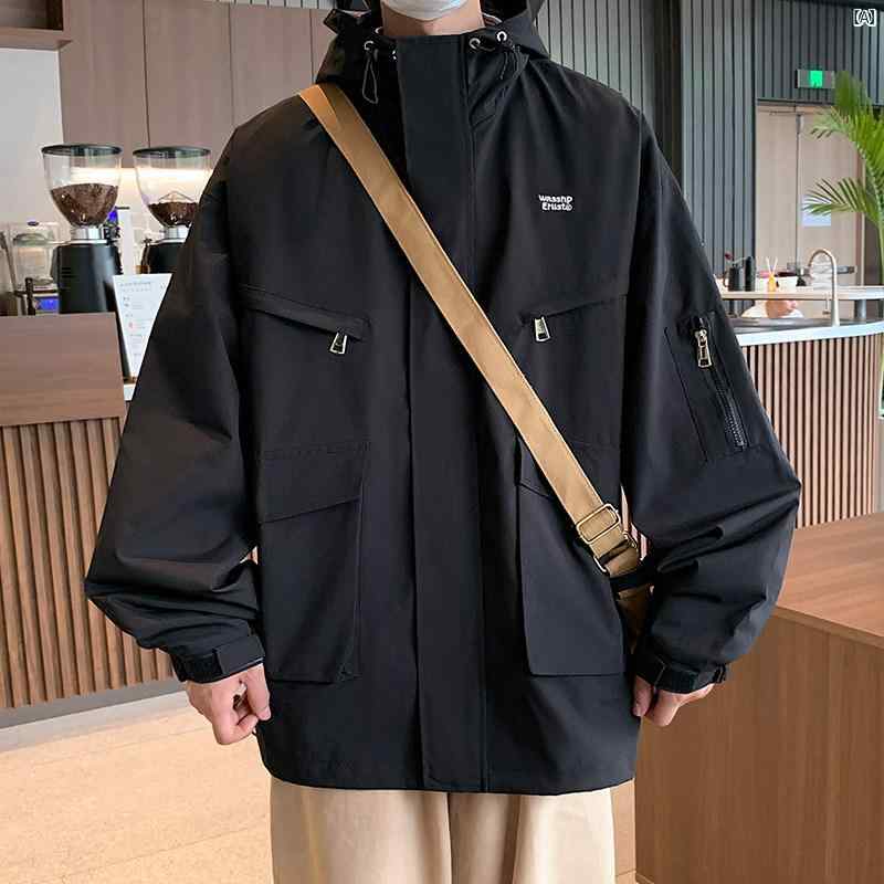 黒いこと アウトドア 上衣 メンズレディース 心地よい トップス 秋 やり方着 ホンブルグ帽外殻 薄っぺら 成人男性