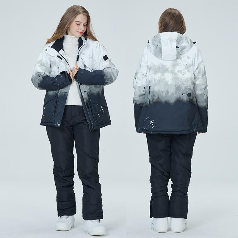 スキーの板服 メンズ 冬用 保暖 通気 耐摩耗 朦々たる ポリエステル 上下仕掛ける スノーボード スキーの板相応う ユニ一発やる 雪上運動競技 軽さ 保温