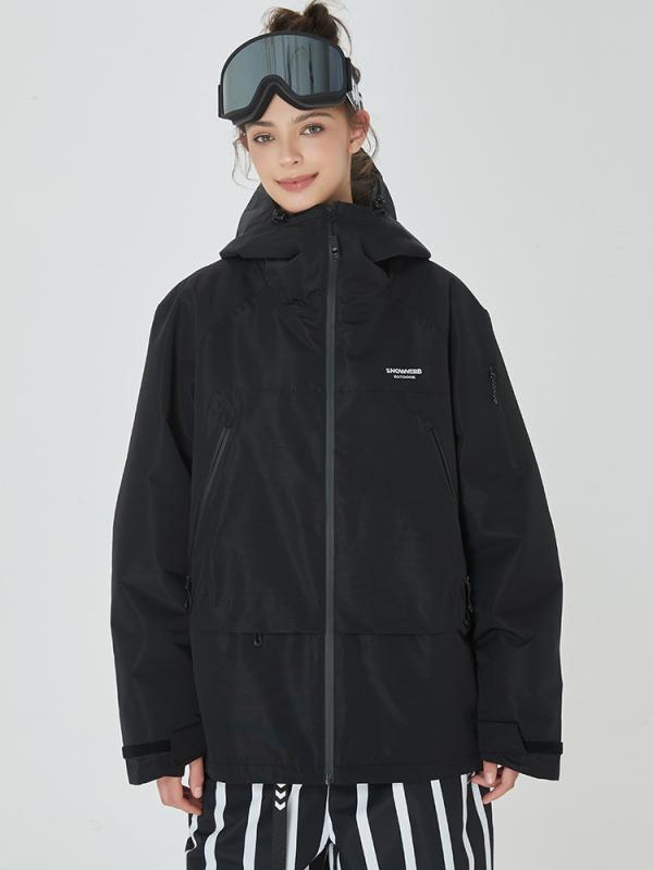 スキーの板お召しもの メンズ レディース スノーボード用 雨合羽 防風 防寒 朦々たる 保温 アウター 上衣 ナイロン原料品 冬用 黒いこと パープル 緑であること オレンジ色
