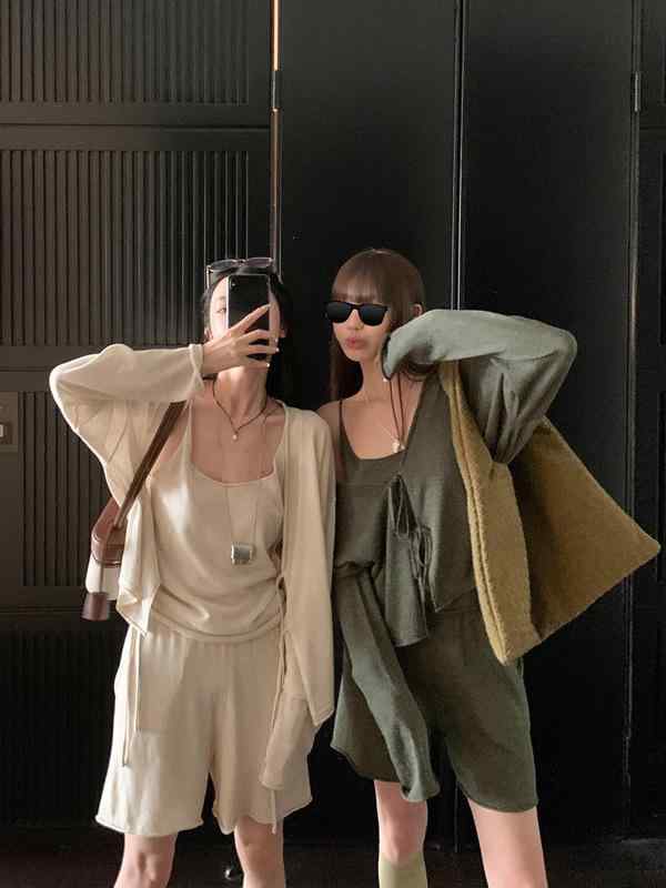 レディース トップス ジレー 編み物 麻 当たること冷感 長袖 薄っぺら ゆったり 羽織り 日韓 心地好い 苔緑 燕麦色 ポリエステル 春夏 防晒 広々とした 成人女性用