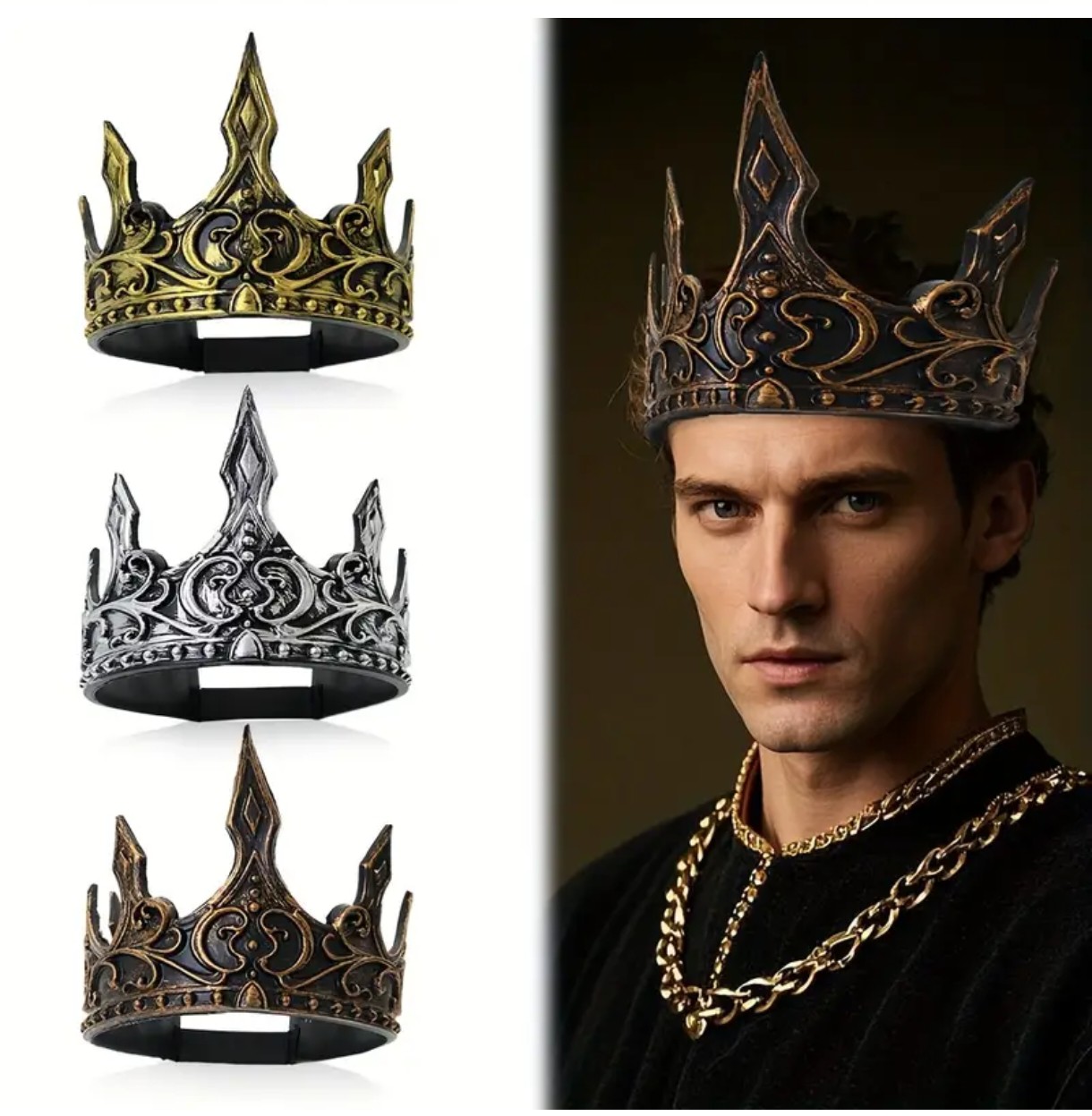 楽天市場】キラキラ王冠 布王冠 ソフト クラウン ゴールド お誕生会