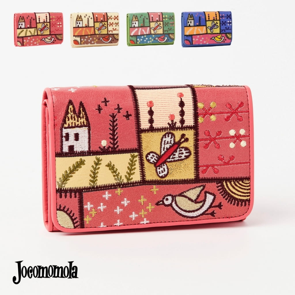 Jocomomola ホコモモラ 2つ折り財布 カンポ2 5388011