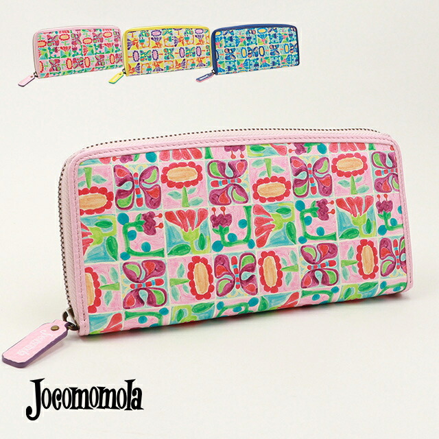 ホコモララの本革長財布　ベージュ　新品未使用 楽天市場】Jocomomola ホコモモラ 財布 レディース 長財布 L字