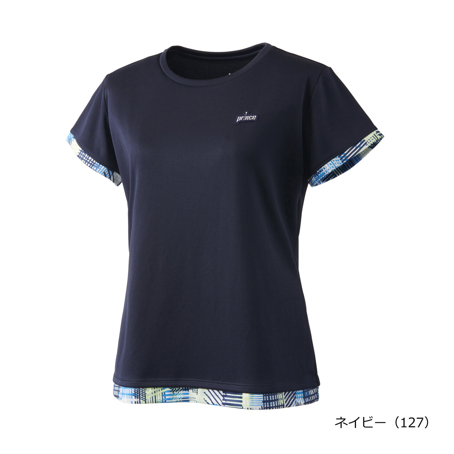 Prince WF4085 テニス Tシャツ M Prince プリンス テニスウェア レディース ゲームシャツ WF4085