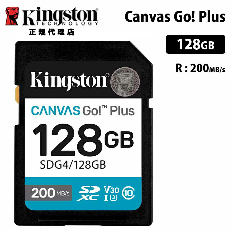 楽天市場】キングストン Canvas Go! Plus 64GB microSDカード