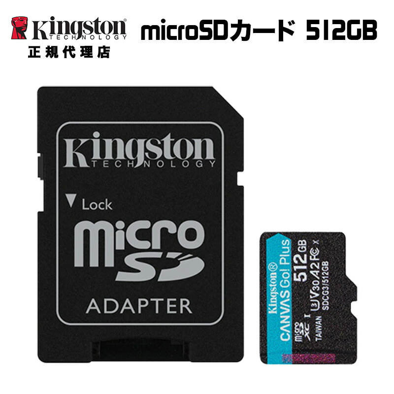 楽天市場】キングストン microSDカード 128GB Canvas Go! Plus Class10 U3 V30 A2 アダプタ付 SDCG3/ 128GB Kingston microSD マイクロSD microSDXC switch スイッチ ニンテンドースイッチ DJIドローン 新生活  国内正規品 キャンセル不可 : プリンストンダイレクトモール