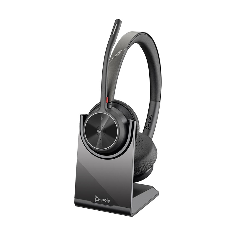 [アウトレット]Poly Blackwire 4320 USB-A ヘッドセット 充電スタンド付き Microsoft Teams認定モデル 両耳用 77Z00AA ポリー Plantronics プラントロニクス ブラックワイアー ブラックワイヤー コールセンター リモコン 業務用 処分特価 キャンセル不可