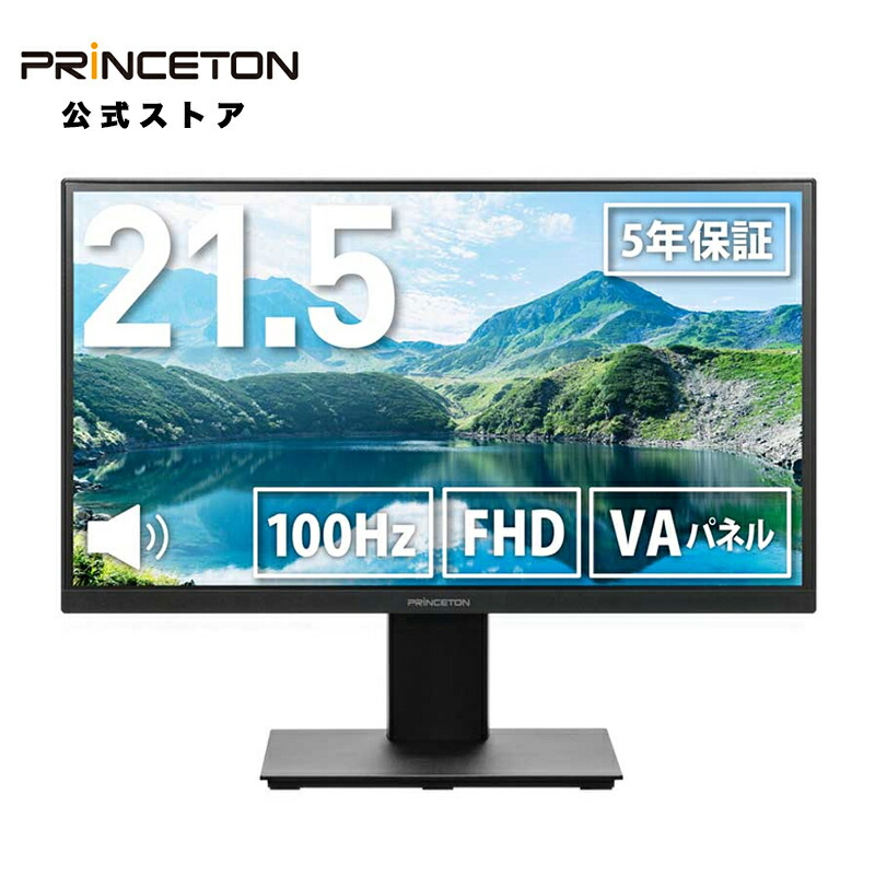楽天市場】プリンストン 23.8インチ ワイド 液晶ディスプレイ 4系統