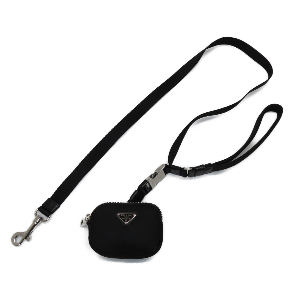 PRADA プラダ 愛玩動物 先んじる 2YG008 BV1 F0002 NASTRO NYLON NERO