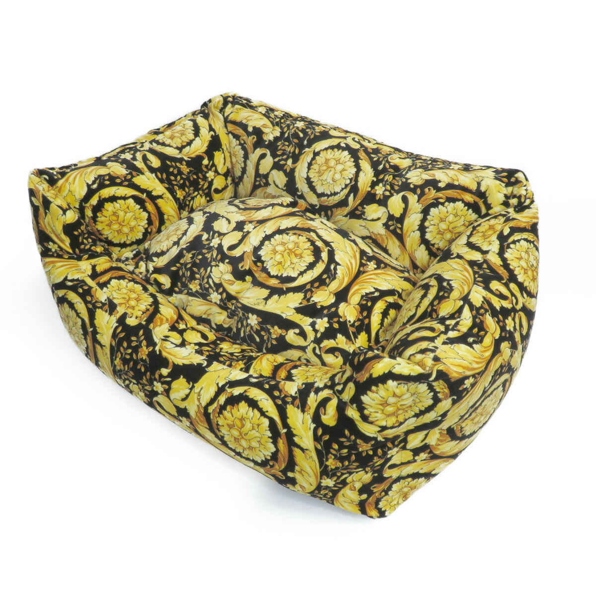 VERSACE ヴェルサーチ 愛玩動物 バロッコベット ZDOGBED01 ZCOM0073 Z7011  YELLOW/BLACK