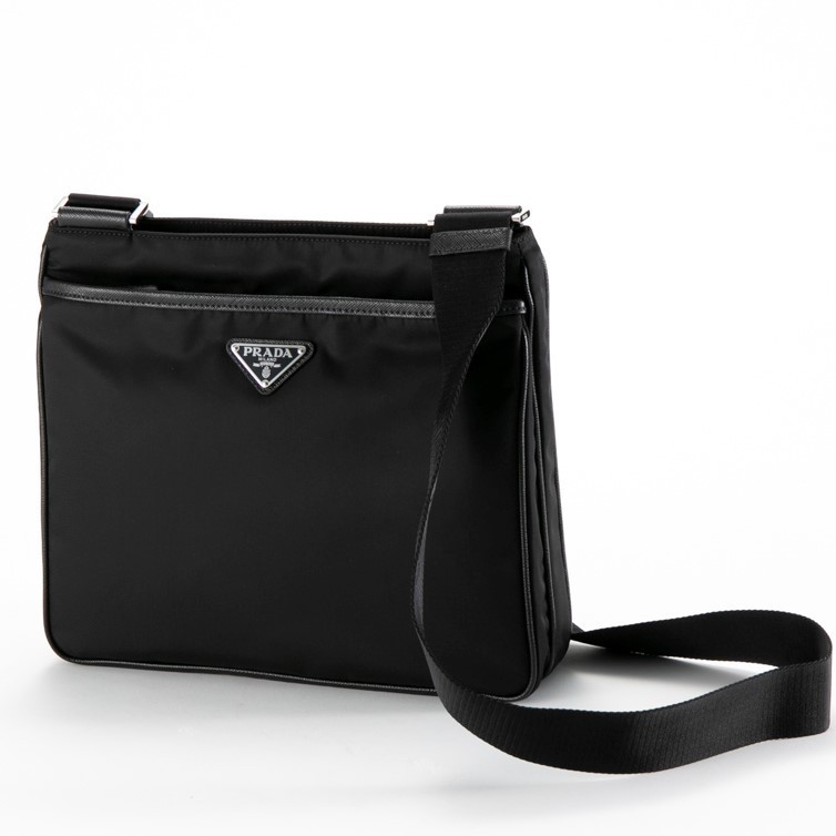 PRADA 　TESSUTO　2VH118XOO　　2DMH　　F0002　NERO　　プラダ 　ショルダーバッグ　ブラック｜プリンク