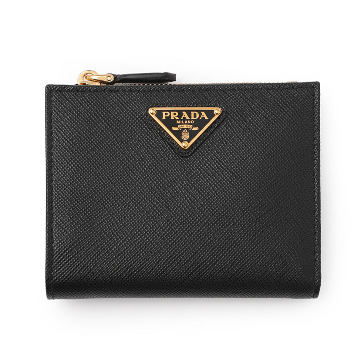 楽天市場】プラダ PRADA 財布 二つ折り 三角ロゴ サフィアーノ タブ