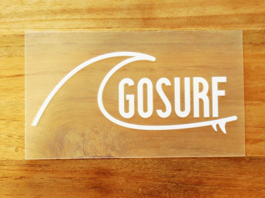 楽天市場 Go Surf 4 黒 白 2枚組 切り文字 カッティング ステッカー 車 かっこいい ブランド おしゃれ ウォールステッカー カッティングシール バイク 西海岸 サーフィン カリフォルニア ハワイ Surf Sup Nyc プリンタック メール便送料無料 Ptドリームボックス