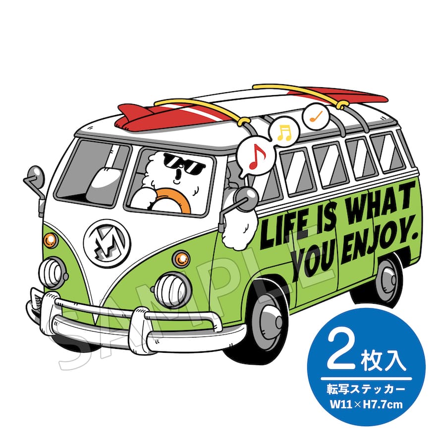 楽天市場】ステッカー 切り文字 プリンタック 2枚入 Life is what you