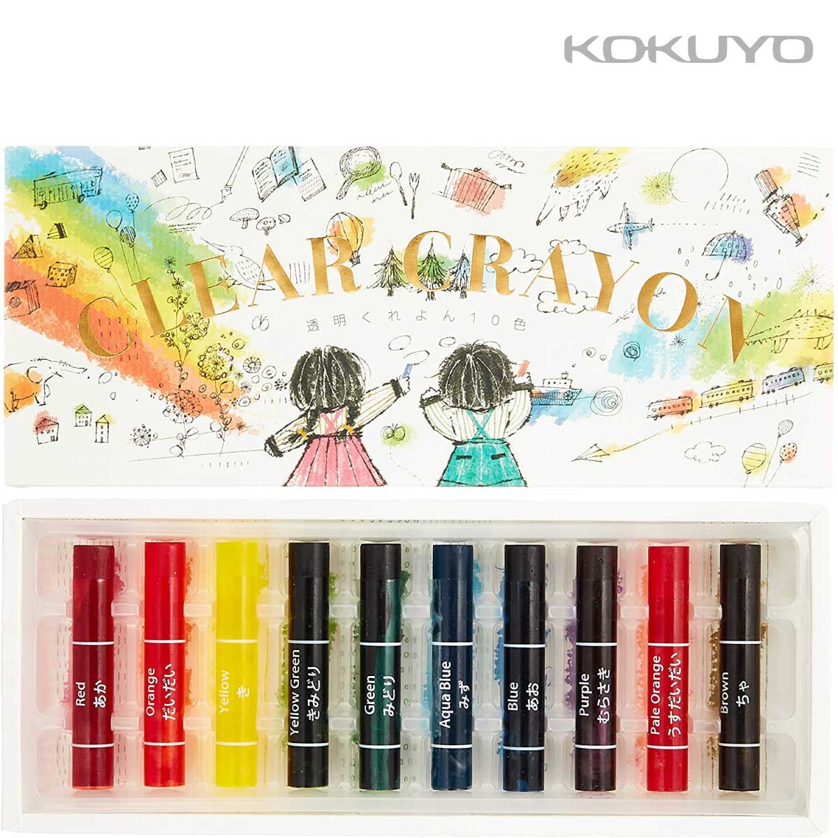 最終値下げ - コクヨ 透明クレヨン 16色 KE-AC28 - 質屋 通販:543円