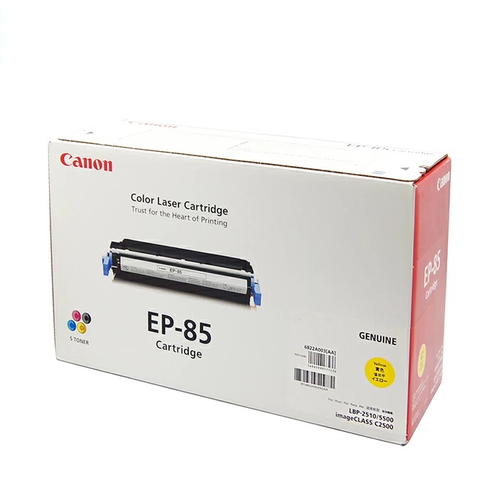 CANON トナーカートリッジEP-85 イエロー 【純正品】【翌営業日出荷】【送料無料】 【特価品(箱に傷・汚れあり)】 【LBP-2510/LBP5500】
