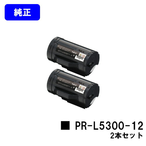NEC トナーカートリッジ PR-L5300-12 お買い得２本セット 【純正品】【翌営業日出荷】【送料無料】 【MultiWriter 5300】