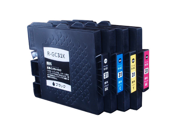 楽天市場】【12/20まで全品P10倍】 GC31 リコー用 互換インク 4色