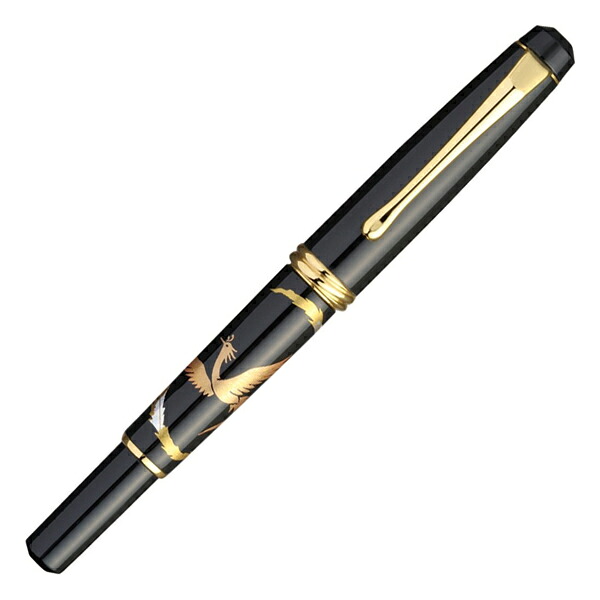 ポイント10倍延長戦 【取り寄せ品】呉竹 Kuretake くれ竹万年毛筆 夢銀河 蒔絵物語 瑞鳥鳳凰