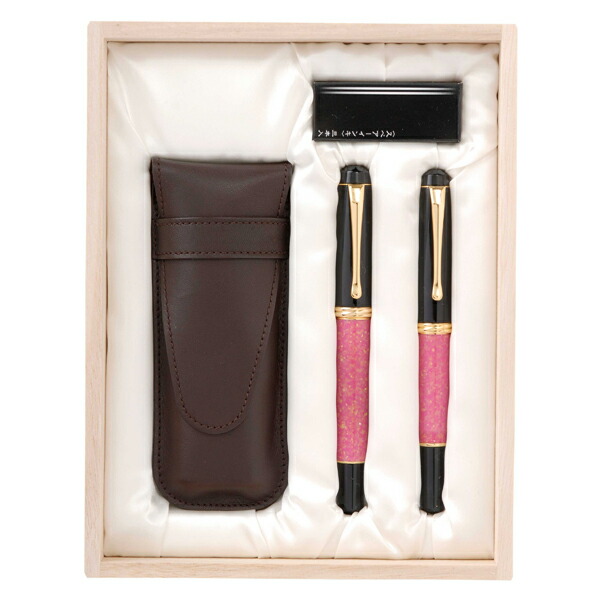 呉竹万年筆】くれ竹 夢銀河 撫子 京都オパール日本製