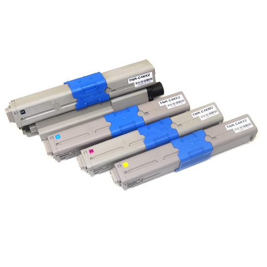 【百貨店大売り出し中尖んがり10倍】 沖電気用 TNR-C4K2 リサイクルトナー TNR-C4KK2 TNR-C4KC2 TNR-C4KM2 TNR-C4KY2 大電気容量 4色書き割り C511dn C531dn MC562dn MC562dnw