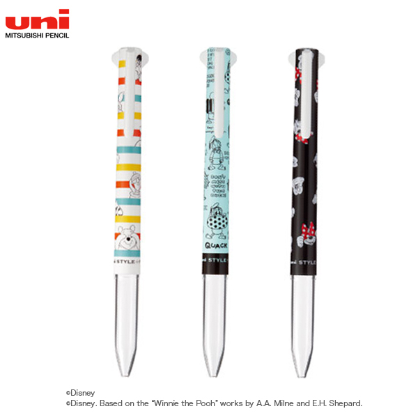 楽天市場 三菱鉛筆 Uni スタイルフィット ディズニーシリーズ 3色ホルダー Ue3h258ds 3種から選択 ビッツ ボブ