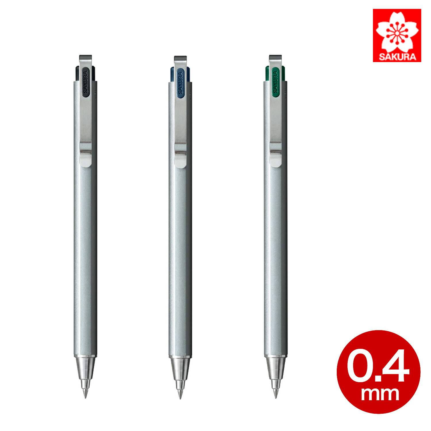 サクラクレパス ゲルインキボールペン ボールサインiDプラス 04 フォレストブラック GBR354#30 1本〔×10セット〕 高級感が段違い。「ボールサインiD プラス」は通常モデルからどう進化