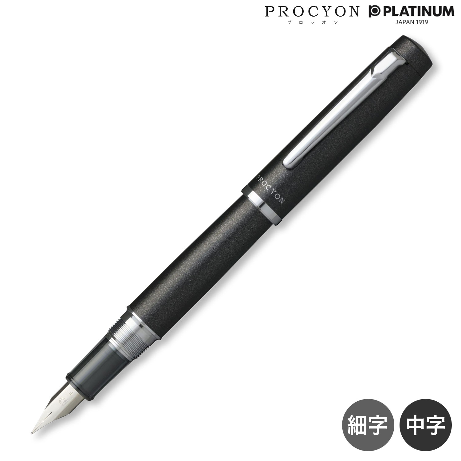 PLATINUM プラチナ万年筆 PROCYON プロシオン万年筆 シャドウマイカ PNS-5000 1 全2種から選択