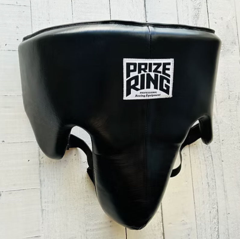 PRIZE RING/プライズリング ノーファールカップ本革製 黒