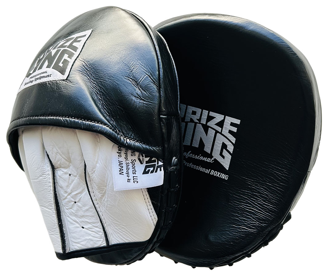 PRIZE RING/プライズリング 軽さ ボクシング用グローヴ 黒 S (縦20珊), M(縦23珊)