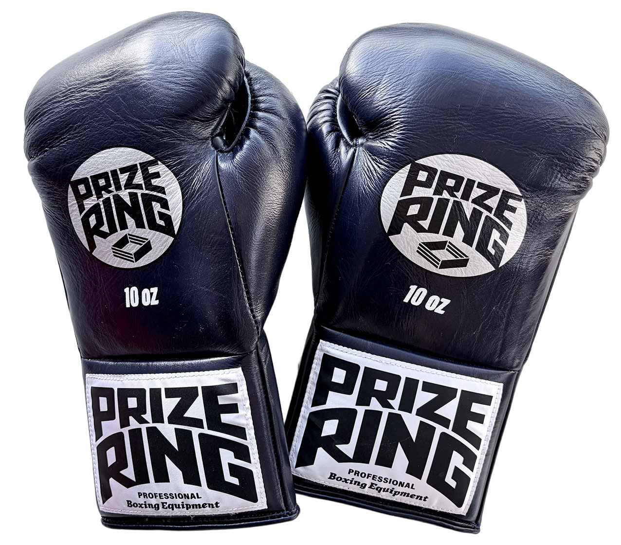 PRIZE RING/プライズリング "Classic 50" Horse hair ボクシンググローブ 8oz,10oz 本革製 ネイビー｜プライズリングスポーツ
