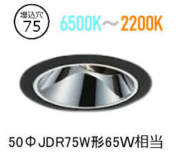 大光電機 ユニバーサルダウンライト 調光調色 LZD9088FBW4 工事必要