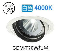 大光電機 ユニバーサルダウンライト 電源別売 LZD93636NWW 工事必要｜照明専門店　プリズマ