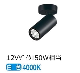 大光電機 直付型スポットライト 屋内用 LZS9115NBF5 工事必要