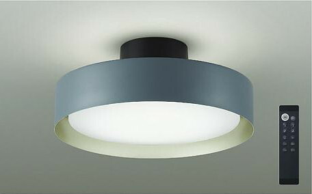 【美品】大光電機　リモコン付き調光可　シーリングライト シーリング/洋風丸形 調色/～12畳 DAIKO(大光電機) シーリングライト