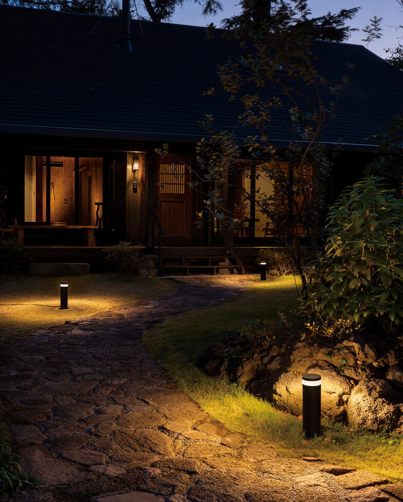 楽天市場】オーデリック 人感センサー付ガーデンライト OG254663LCR