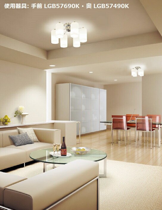 楽天市場】パナソニック シャンデリア 電球色 LGB57690K【北海道・東北