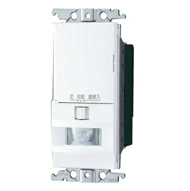 パナソニック トイレ壁取付熱線センサスイッチ WTK1614WK 工事必要｜照明専門店　プリズマ