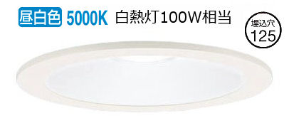 パナソニック 軒下用ダウンライト １００形相当 昼白色 LRD3200NLE1 工事必要