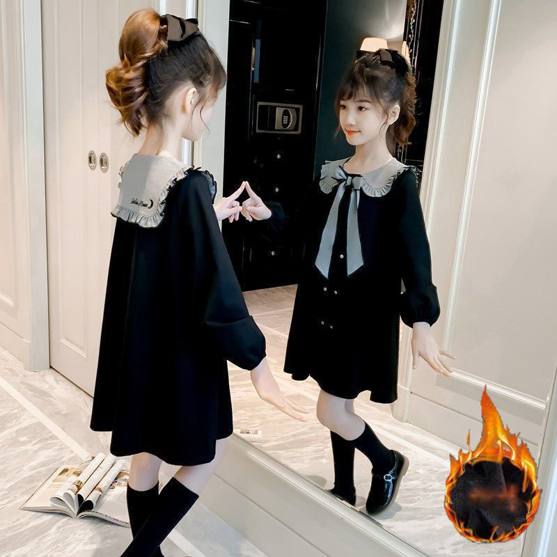 子供服 長袖ワンピース フォーマル入学式 卒園式 発表会結婚式 子ども服 ワンピース 女の子 春 秋 冬 可愛い おしゃれ 通学着 110  120 130 140 150 160 PREMIERE-JAPAN