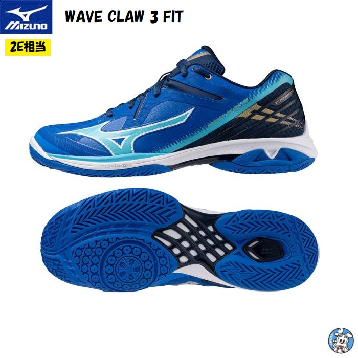 楽天市場】【2024年1月発売】MIZUNO ミズノ バドミントン シューズ ウエーブクロー3 71GA2443 WAVE CLAW 3 3E :  チャンプ 楽天市場店