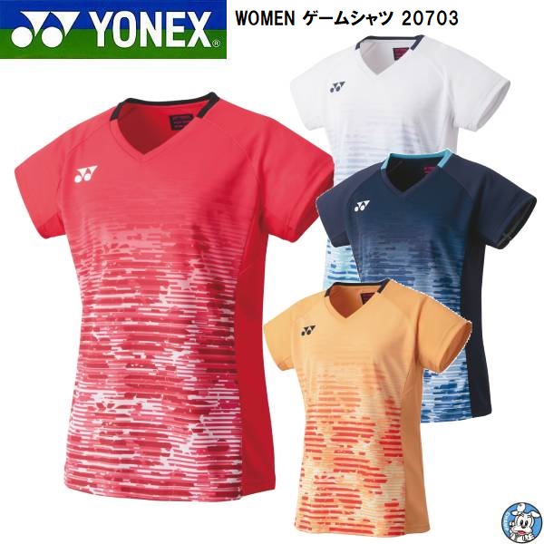 【楽天市場】【特別価格】【メール便可】YONEX バドミントン テニス スポーツウェア ウェア アパレル ウィメンズ WOMEN 20703 ...