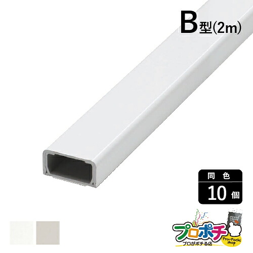 【お買い物マラソン】【法人様・個人事業主様限定】【10個セット】メタルエフモール Ｂ型 ２ｍ 各色 MFT2202 MFT2203 配線カバー 通信・電設資材 マサル工業株式会社 masaru