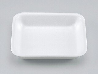 【2000枚入/ケース】 テイクアウト 食品トレー V-25 無地 業務用 業者 シーピー化成 150×125×28mm 使い捨て容器 11499