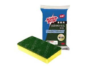 【60個入/ケース】 スポンジ スコッチブライト スポンジエース(L) 3M スリーエム 業務用 たわし 00014621 プロステ