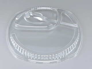 【600点入/ケース】 テイクアウト 食品容器 BF-219 嵌合蓋 業務用 業者 シーピー化成 弁当 使い捨て容器 111181